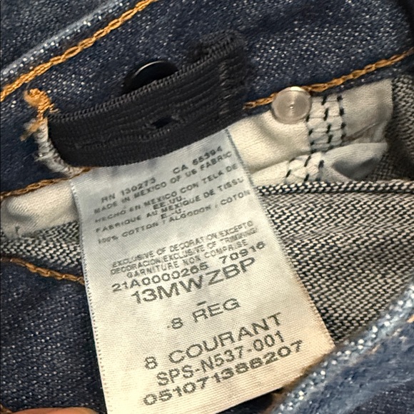 Wrangler Kids Dark Blue Jeans - Picture 3 of 5